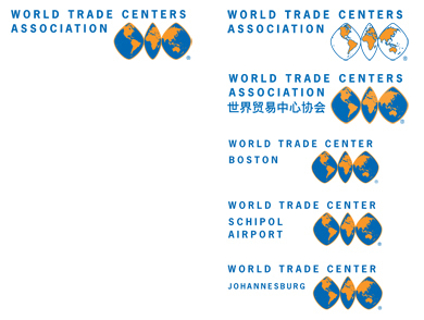 World Trade Centers logo adaptations